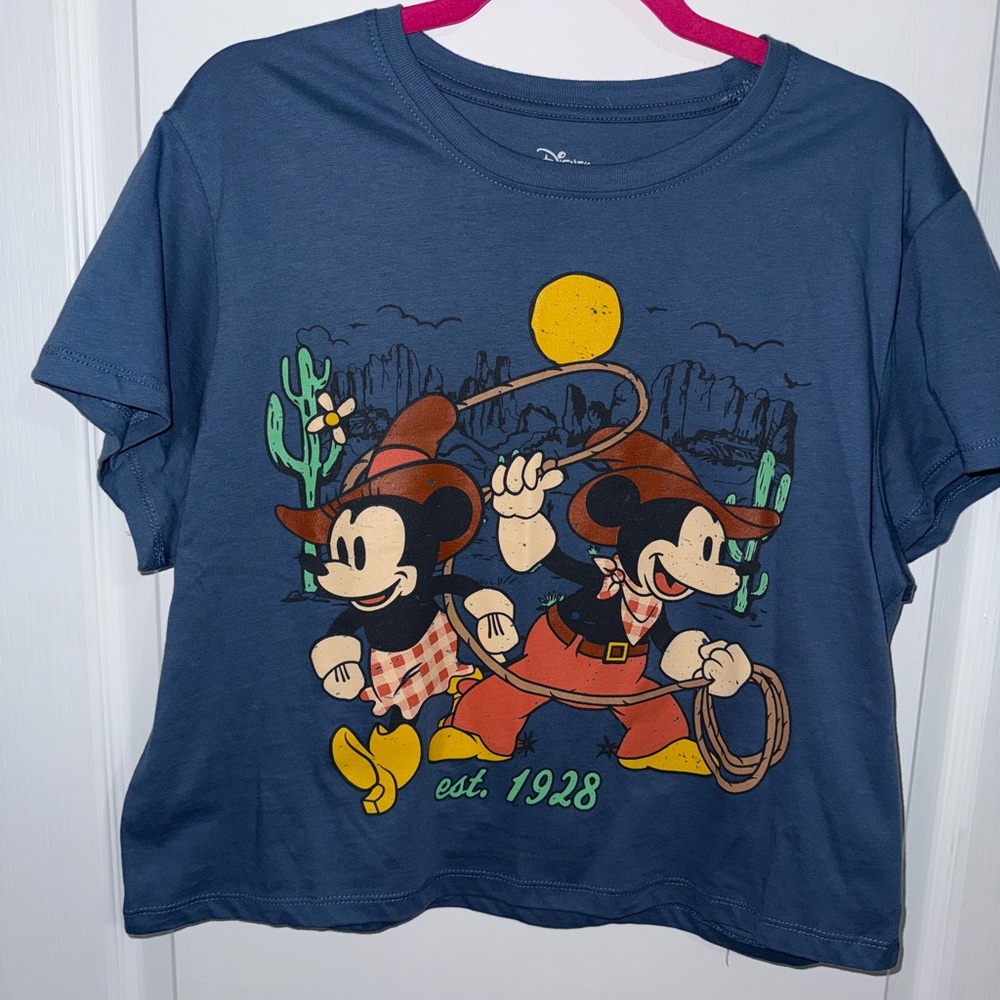 Mickey crop top new